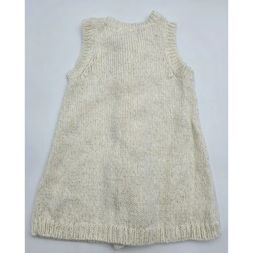 2 Gap/Old Navy Girl's Size 3-6M Cream Dresses